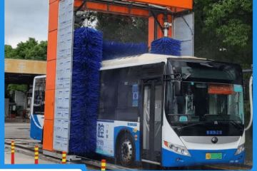 公交場大巴全自動(dòng)洗車機(jī)-直銷價(jià)支持定做[隆茂鑫晟]