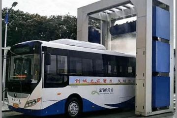 客運站電腦龍門洗車機(jī)清洗效果怎么樣[隆茂鑫晟]